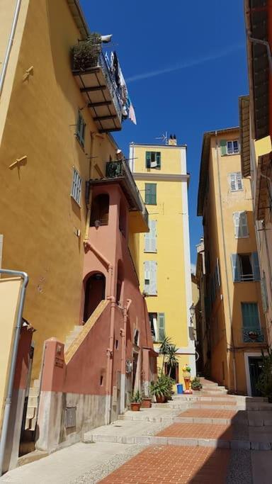 Appartement Bord De Mer Avec Garage Menton Buitenkant foto