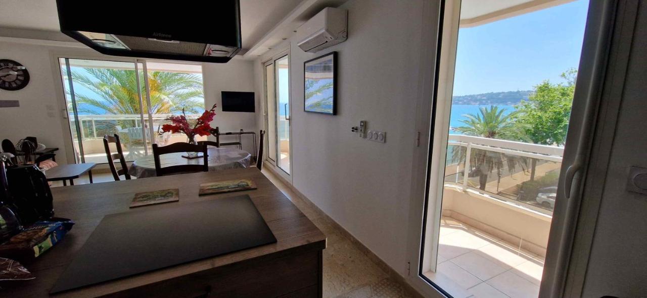 Appartement Bord De Mer Avec Garage Menton Buitenkant foto