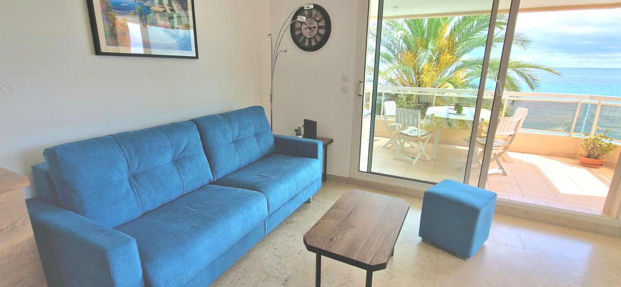 Appartement Bord De Mer Avec Garage Menton Buitenkant foto